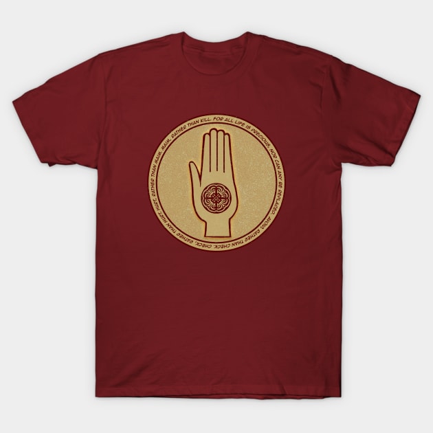 The Hand of Caine (distressed) T-Shirt by Doc Multiverse Designs